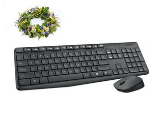 Bezvadu klaviatūras komplekts Logitech MK235, ENG + Līgo dāvana!