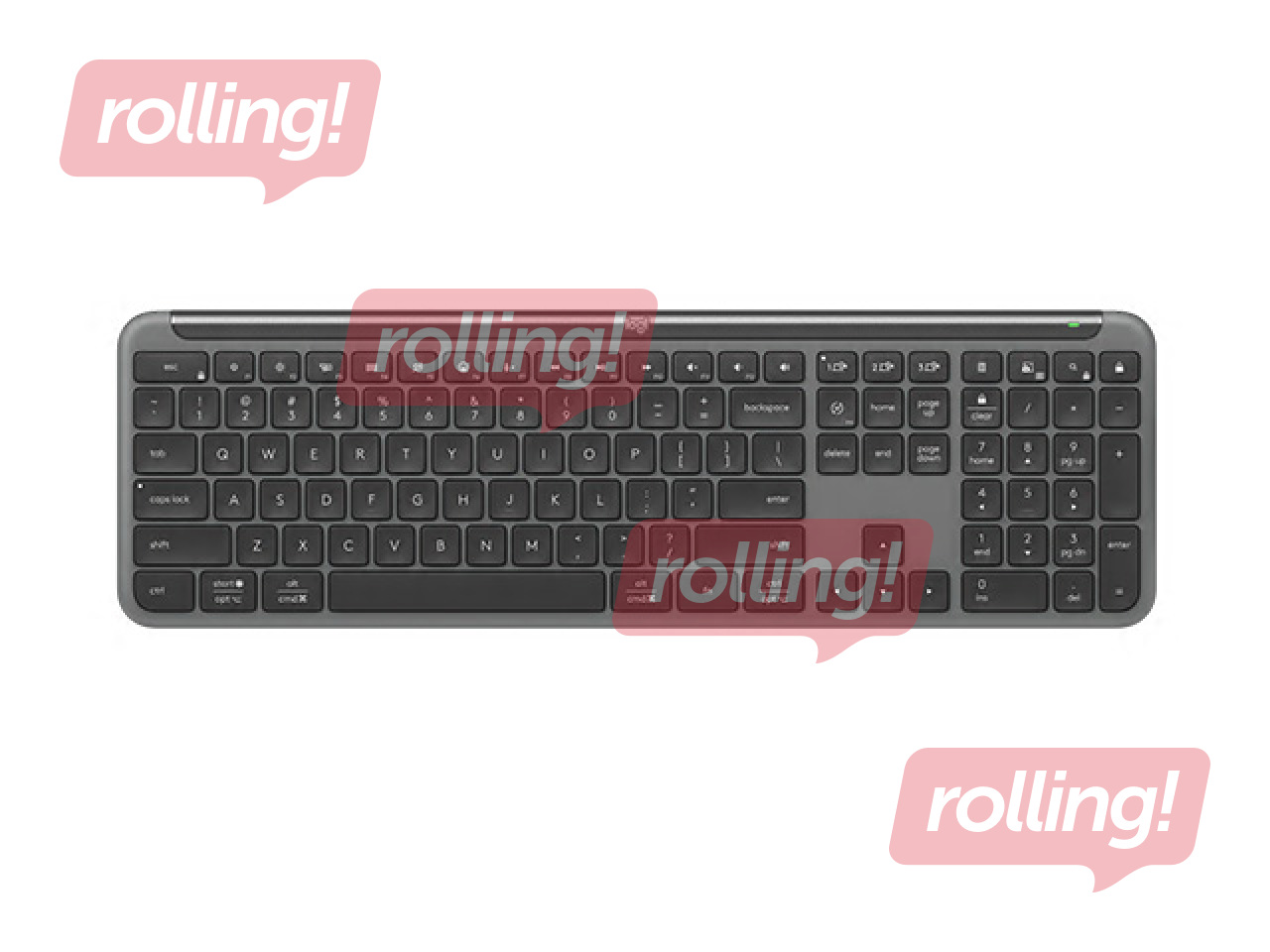 Wireless keyboard Logitech K950, Graphite