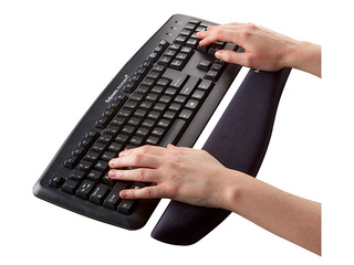 Keyboard Tray Fellows PlushTouch™ — Black