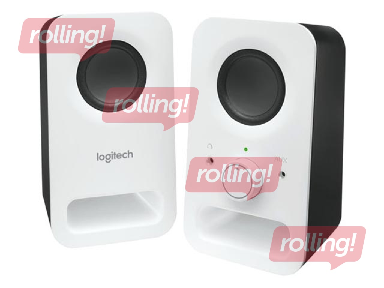Skaļruņi Logitech Z150 2.0, Balti