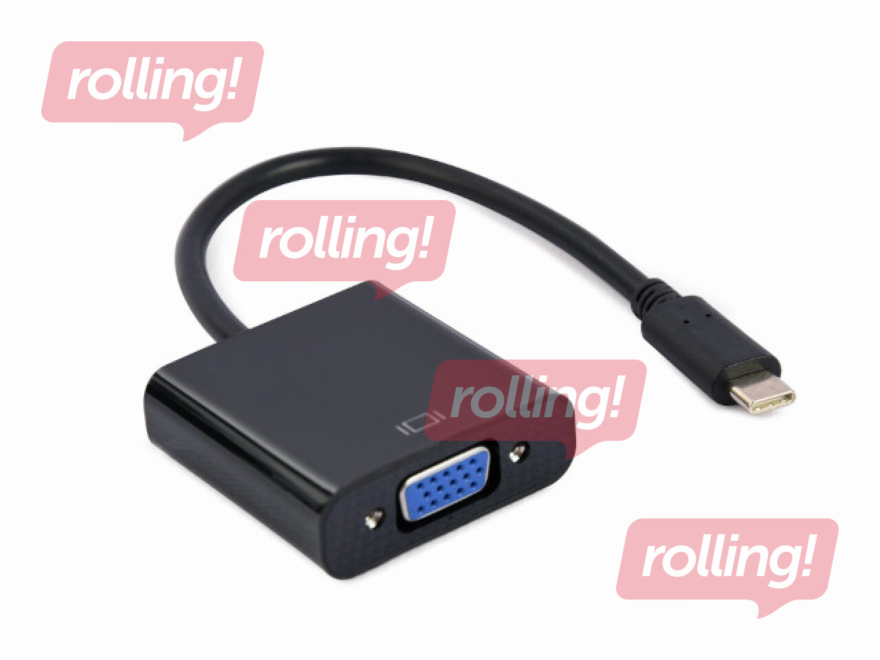 Adapteris Gembird USB-C to VGA