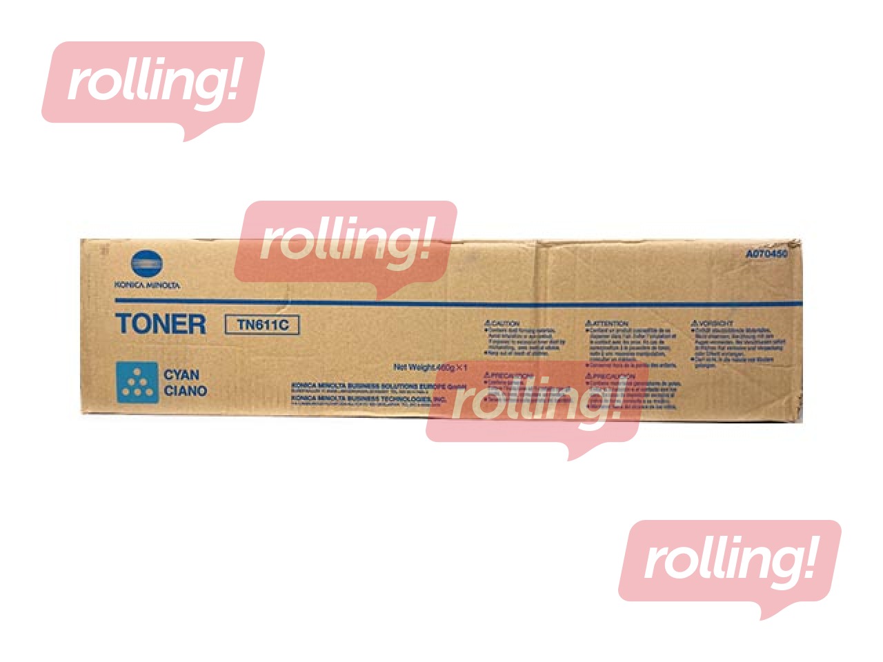 Toonerkassett Konica Minolta TN-611, sinine, (27000 lk)