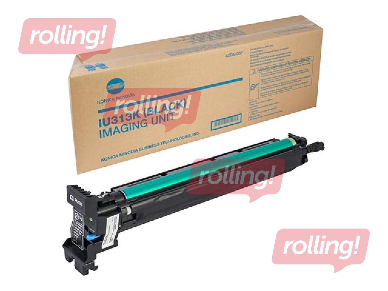 Drum Unit Konica Minolta IU313K, must, (120000 lk)