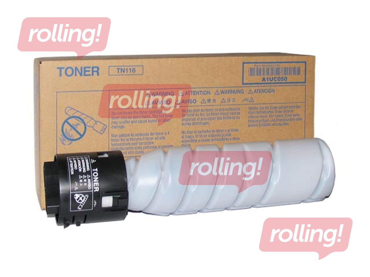 Toner bottle Konica Minolta TN-116, black, (2x11000 pgs)