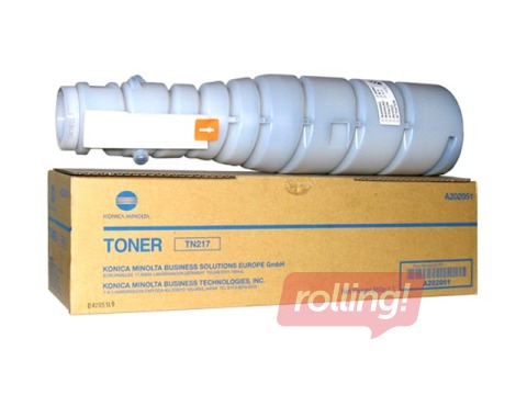 Tooneri pudel Konica Minolta TN-217, must, (17500 lk)