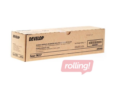 Tooneri pudel Develop TN-217, must, (17500 lk)