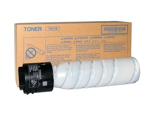 Tooneri pudel Konica Minolta TN-118, must, (2 x 12000 lk)