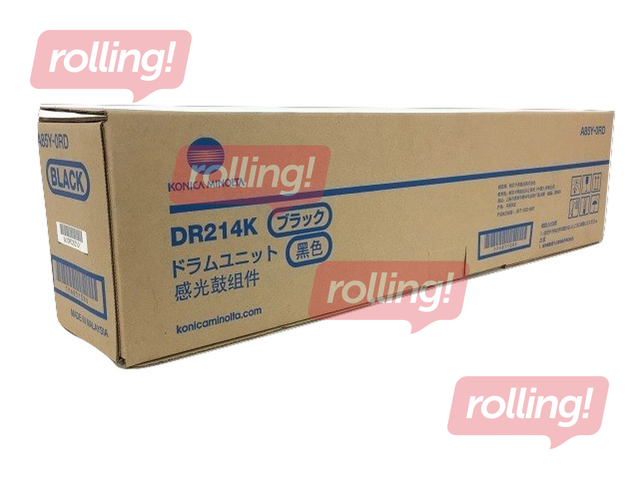Konica Minolta DR-214K Fotocilinrs, Melns (80 000 lpp)