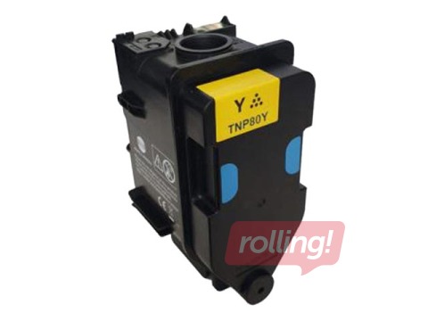 Konica-Minolta Toner TNP-80, Yellow (9000 pgs)