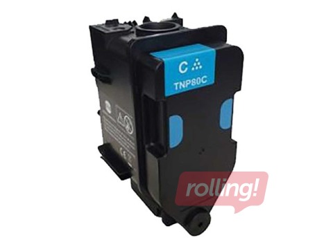 Konica-Minolta Toner TNP-80, Cyan (9000 pgs)