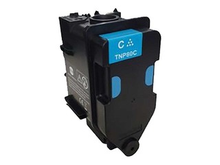 Konica-Minolta Toner TNP-80, Cyan (9000 pgs)