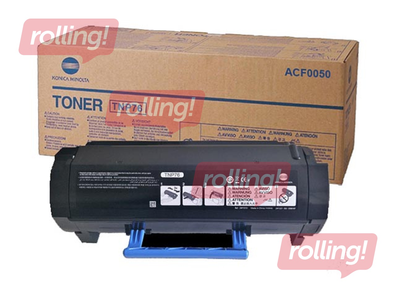 Tonera kasete Konica Minolta Bizhub 4000i, TNP76, melna (12000 lpp)