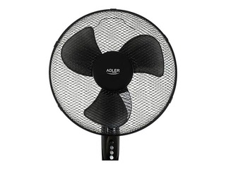 Põrandaventilaator Adler AD 7323b, 40cm, 40W, must