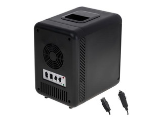 Fridge mini Adler, black, h-27 cm, 4l