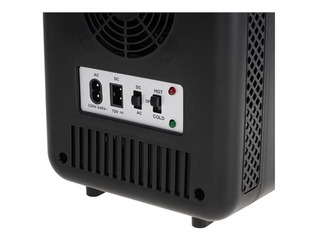 Fridge mini Adler, black, h-27 cm, 4l