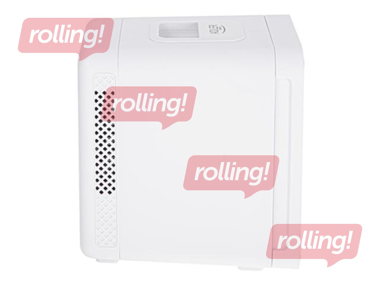 Mini fridge Adler 8085 with mirror door, white, h-27cm, 4l