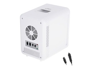 Mini fridge Adler 8085 with mirror door, white, h-27cm, 4l