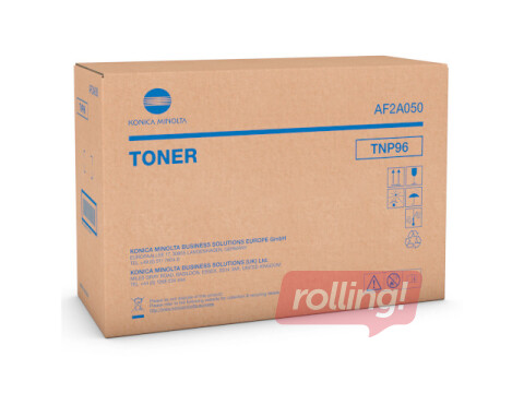 Tonera kasete Konica Minolta TNP96, melna (18000 lpp)