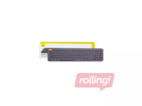 Bezvadu klaviatūra Baseus K01B Tri-Mode Keyboard Gray