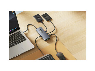 Multi-port adapter Blitzwolf BW-TH8 10in1 USB-C
