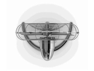 Ventilaator Charly little, Ø 40,6, roostevaba teras