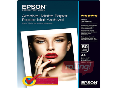 Fotopaber EPS ARCHIVAL matt A4/50/192G
