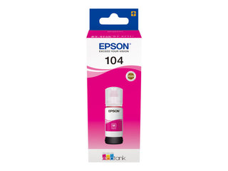 Epson EcoTank 104 magenta ink tank, 65ml