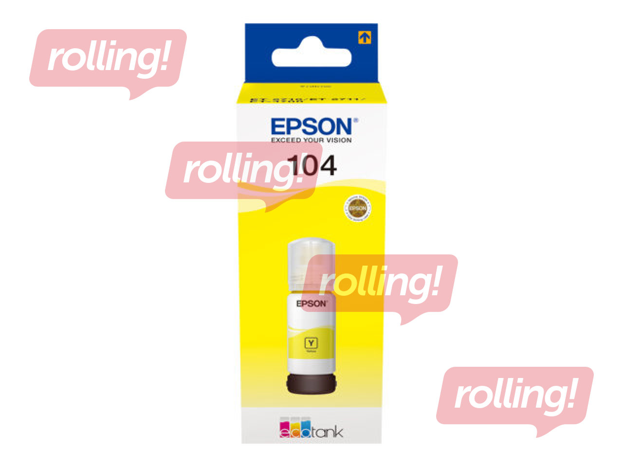 Epson EcoTank 104 yellow ink tank, 65ml