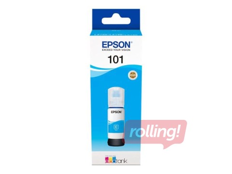 Epson EcoTank 101 tsüaansinine tindipudel, 70ml (6000 lk.)