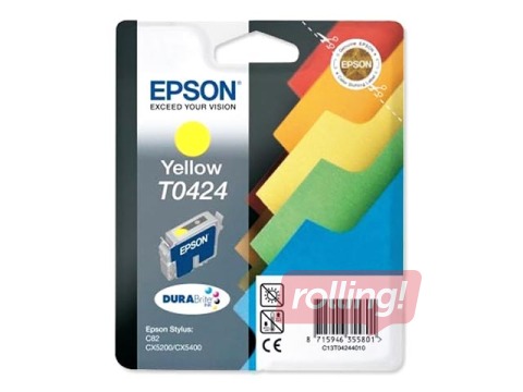 Tindikassett Epson Stylus C82, kollane, 16ml