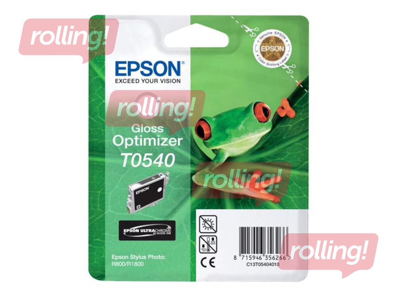 Tindikassett Epson Stylus Photo R800, läike optimeerija, 13ml