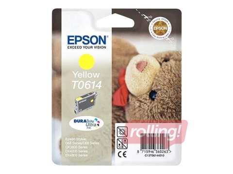 Tindikassett Epson Stylus D68, kollane, 8ml
