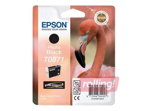 Tindikassett Epson Stylus Photo R1900, must, 11,4ml