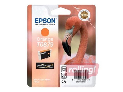 Tindikassett Epson Stylus Photo R1900, oranž, 11,4 ml
