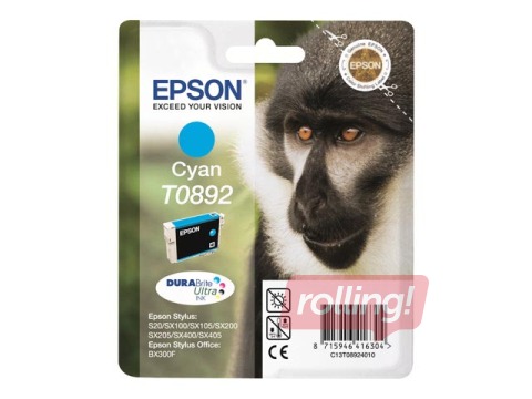 Tindikassett Epson Stylus SX205, sinine, 3,5ml