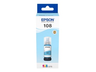 EPSON EcoTank 108 Gaiši Ciānzila tintes pudele, 70ml
