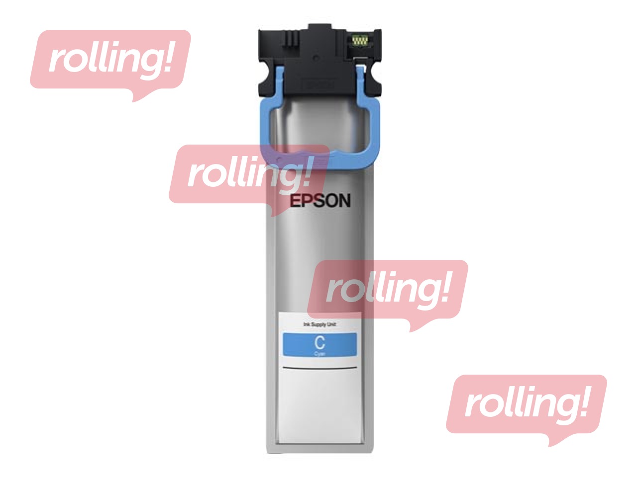 Tintes kasete Epson WF-C5390 / WF-C5890, ciānzila (3000 lpp)