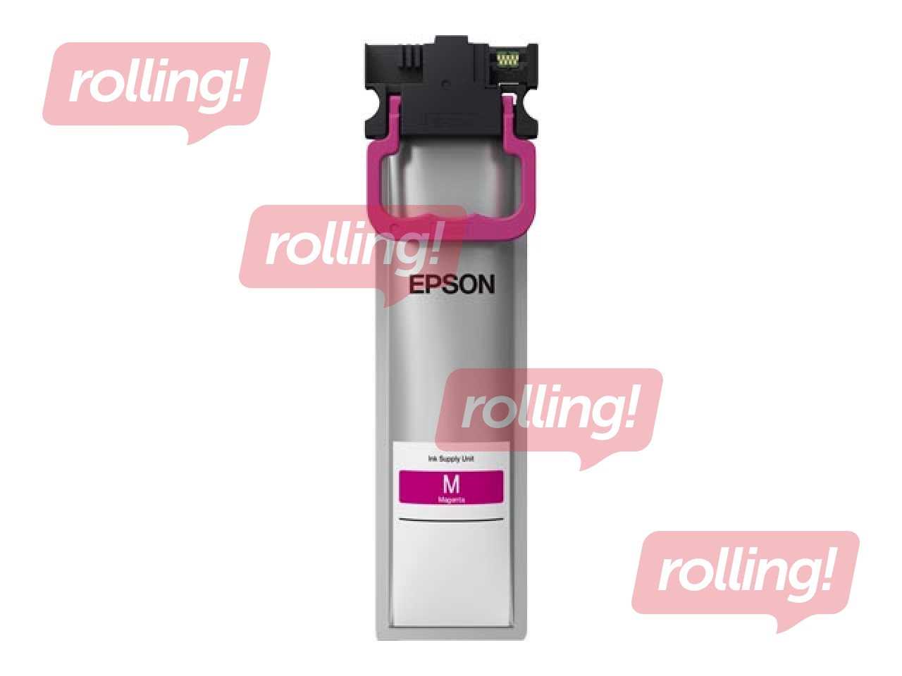 Tintes kasete Epson WF-C5390 / WF-C5890, fuksīna sarkana (3000 lpp)