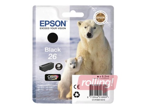 Tindikassett EPSON must 26 Claria Premium