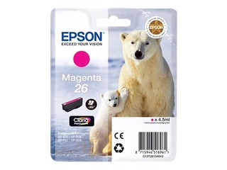 Tintes kasete EPSON 26, fuksīna sarkana