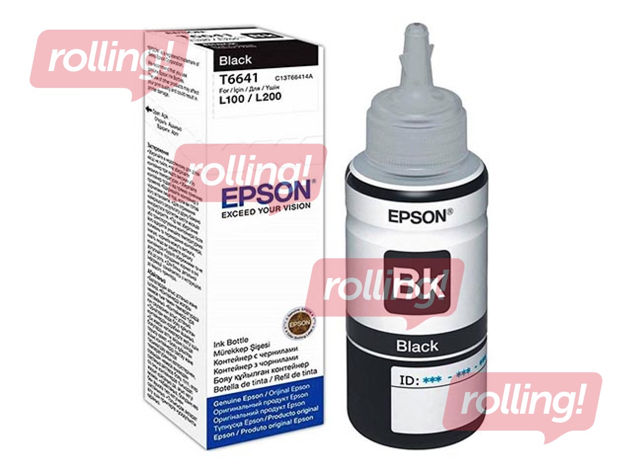 EPSON T6641 must tint pudelis 70ML