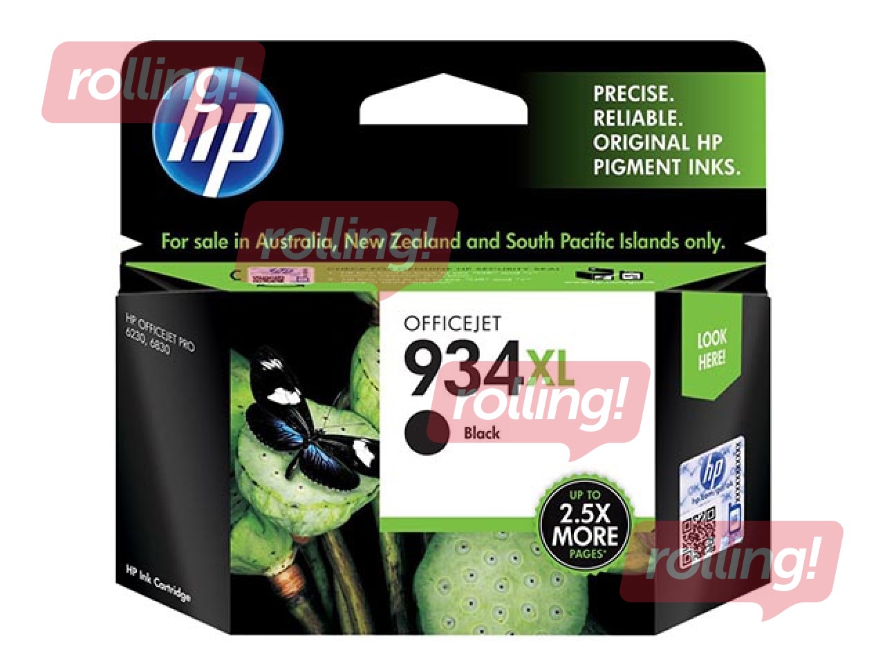 Tindikassett HP 934 XL, must