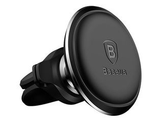 Magnetic Car Holder for Smartphones, Baseus, for Air Vent, Black