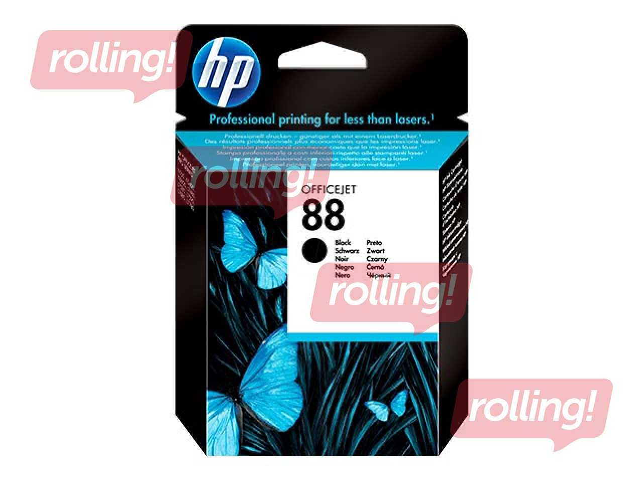 Ink cartridge  HP Nr. 88, black, 23ml