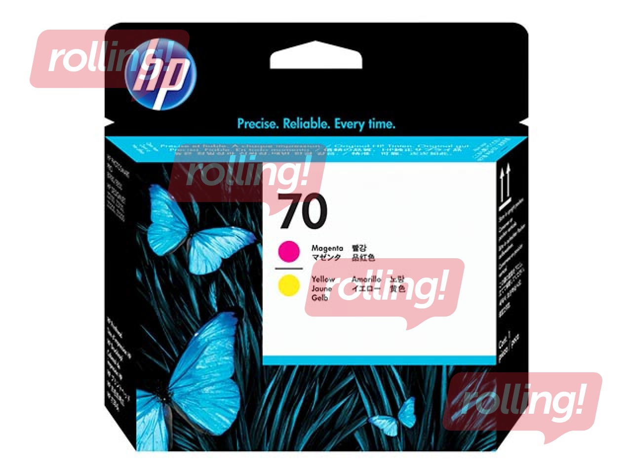 Printhead  HP Nr. 70, magenta and yellow