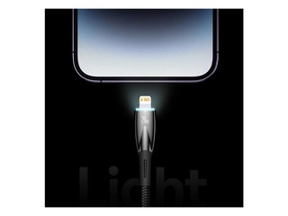 Ühendusjuhe Baseus Glimmer Series Type C - Type C, 100W, 20v, 5A, 1m, must