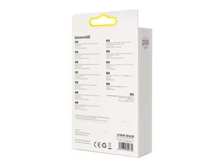Ühendusjuhe Baseus Crystal Shine USB - Lightning, 2.4A, 2m, must + Jaanipäeva kingitus!