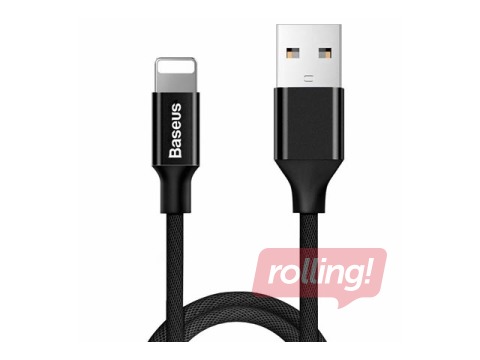 Ühendusjuhe Baseus Yiven USB - Lightning, 2A, 1.2m, must