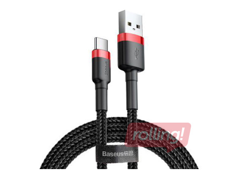 Baseus Cafule USB 2.0 A - Type C Male QC 3.0 1m