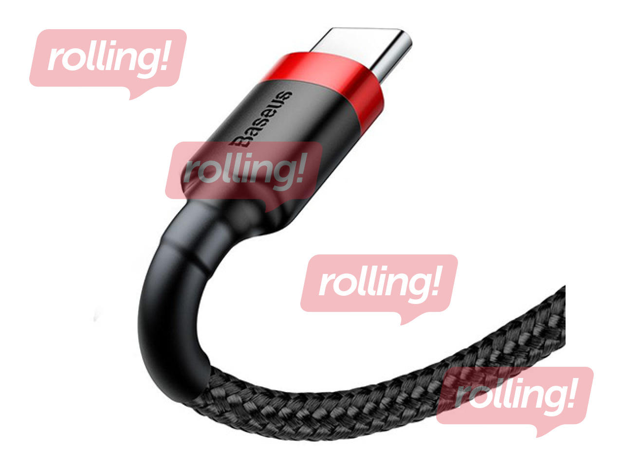 Ühendusjuhe Baseus Cafule USB 2.0 A - Type C Male QC 3.0 1m